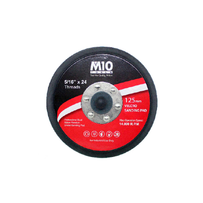 M10 Velcro Rubber Backing Pad 5" (Sander)