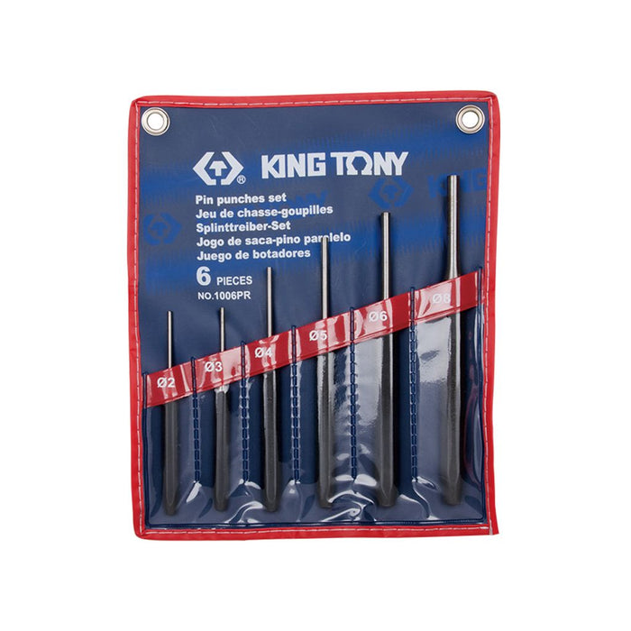 KING TONY 1006PR Pin Punch Set (6 Pieces)