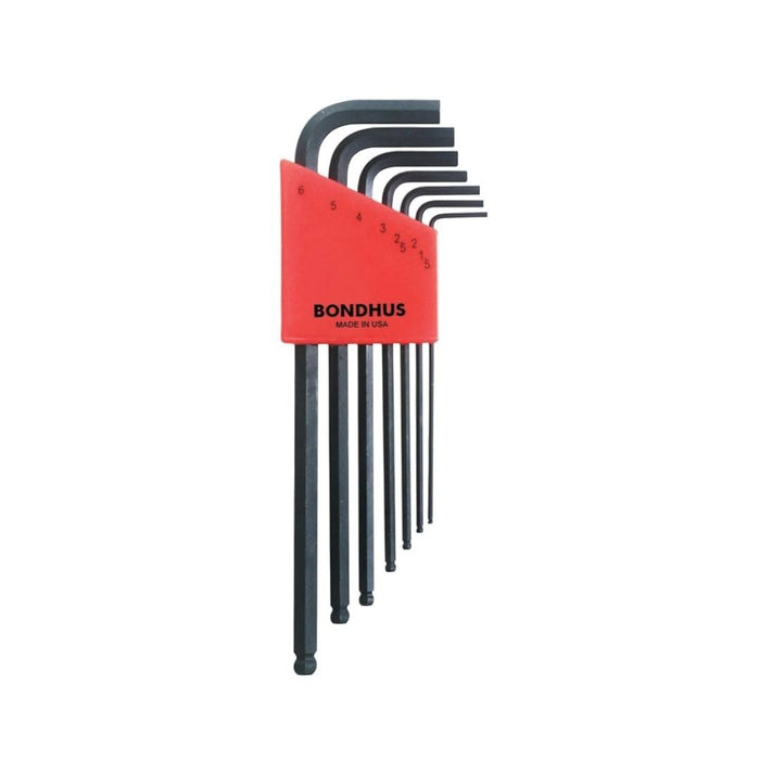 BONDHUS 10992 Ball Allen Key Set (1.5-6.0MM) (7 Pieces)