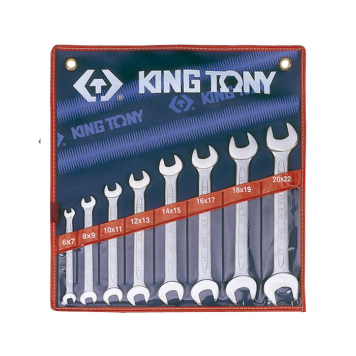KING TONY 1108MR Open End Set 6-22MM (8 Pieces)