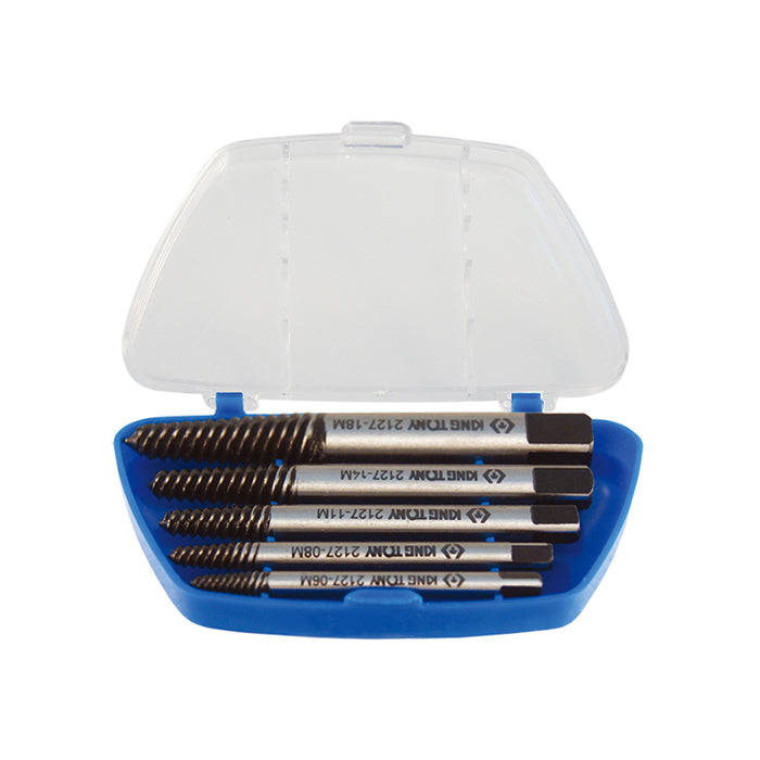 KING TONY 11205SQ Screw Extractor Kit (5 Pieces)