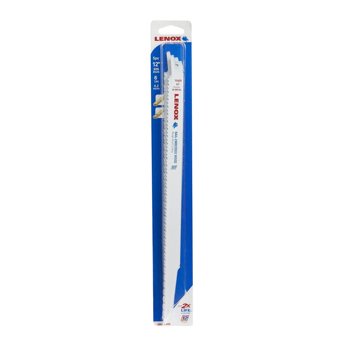 LENOX 156R Sabre Saw Blade (5 Pieces)