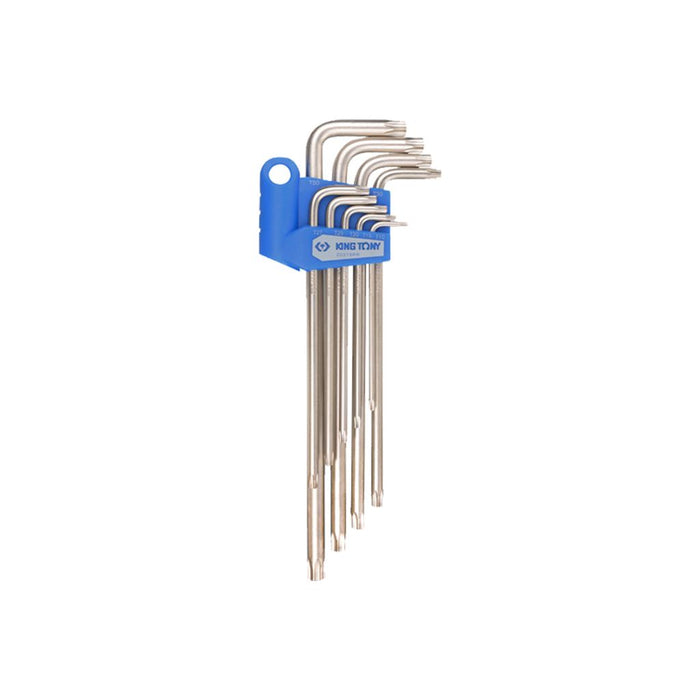KING TONY 20319PR Torx Allen Key Set T10-50 (9 Pieces)