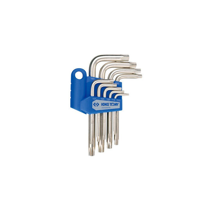 KING TONY 20409PR Torx Allen Key Set (9 Pieces)