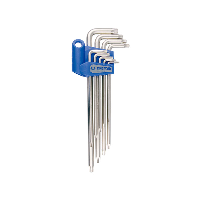 KING TONY 20419PR Torx Allen Key Set (9 Pieces)