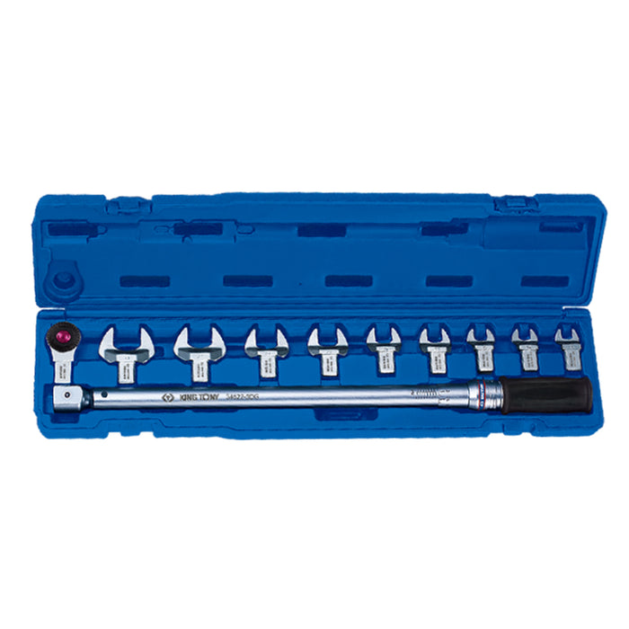 KING TONY Interchangeable Torque Wrench Set (14x18) (11 Pieces)