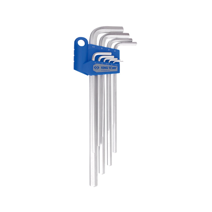 KING TONY 20209MR Hex Keyt Set H1.5-H10MM (9 Pieces)