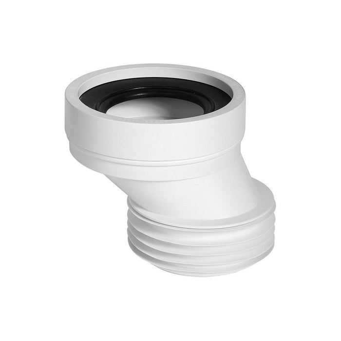 VICPLAS 4" WC Pan Collar (Offset) (Pre-Order)