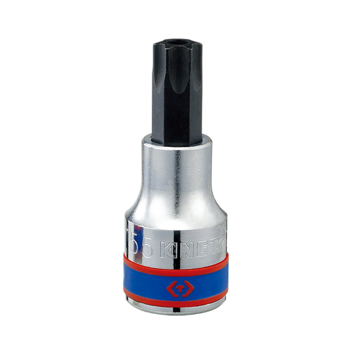 KING TONY 4037 1/2" Dr. Torx Bit Socket (Tamper)