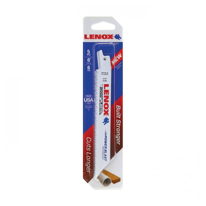 LENOX 606R Sabre Saw Blade (5 Pieces)