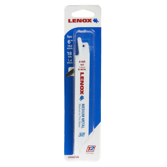 LENOX 618R Sabre Saw Blade (5 Pieces)