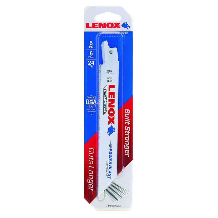 LENOX 624R Sabre Saw Blade (5 Pieces)