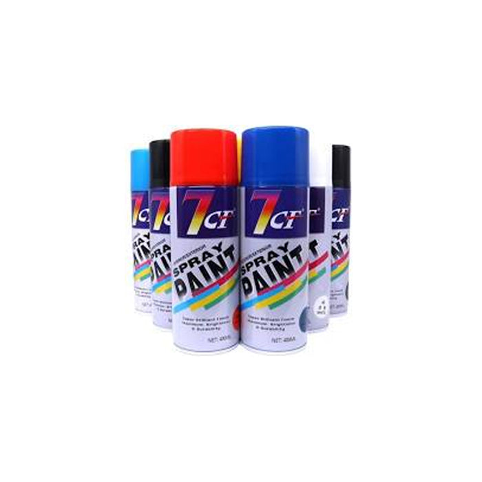 7CF Interior/Exterior Spray Paint (12 Pieces Per Ctn)
