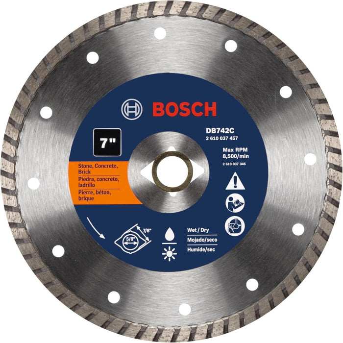 BOSCH Dry Diamond Cutting Disc (7")