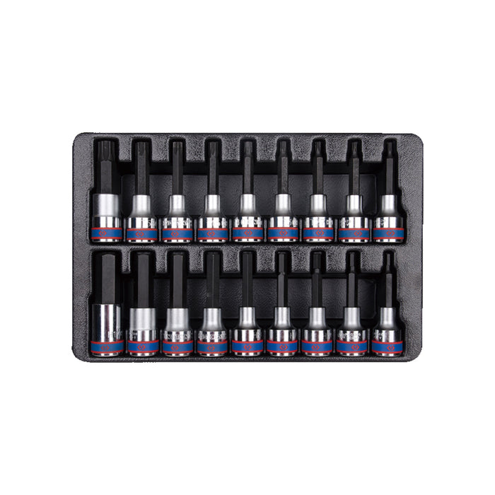 KING TONY 9-4138PR 1/2" Mixed Socket Kit (18 Pieces)