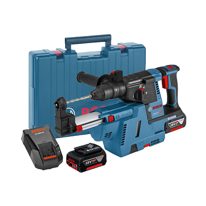 BOSCH GBH 18V-26 + GDE 18V-16 Rotary Hammer