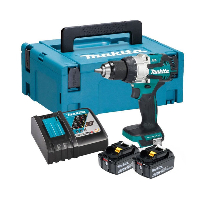 MAKITA DHP489RGE 18V Cordless Hammer Drill Kit (6.0AH)