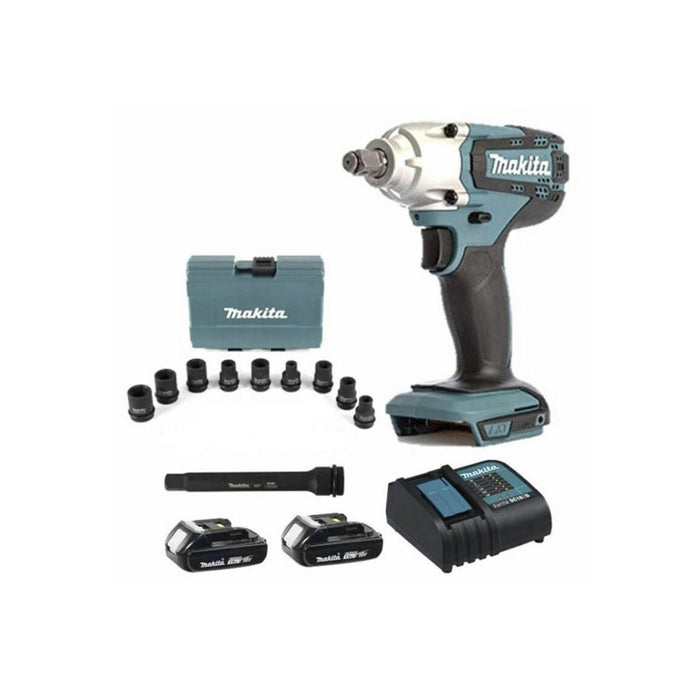 MAKITA DTW190JX6 18V Impact Wrench 1/2" Kit (1.5AH)