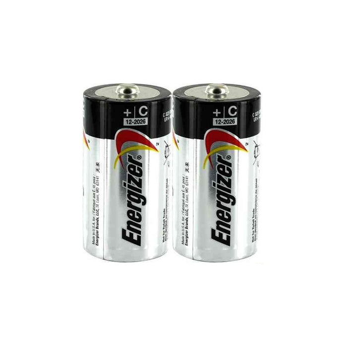 ENERGIZER C Alkaline Batteries (2 Pieces)