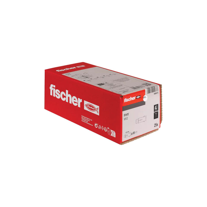 FISCHER 566670 Hollow-Ceiling Anchor FHY M12 Electro Zinc Plated
