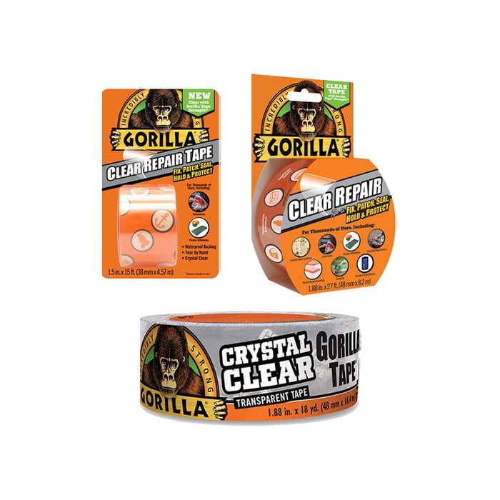 GORILLA Crystal Clear Duct Tape