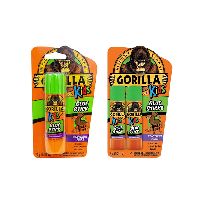 GORILLA Kids Glue Stick (CLEAR)