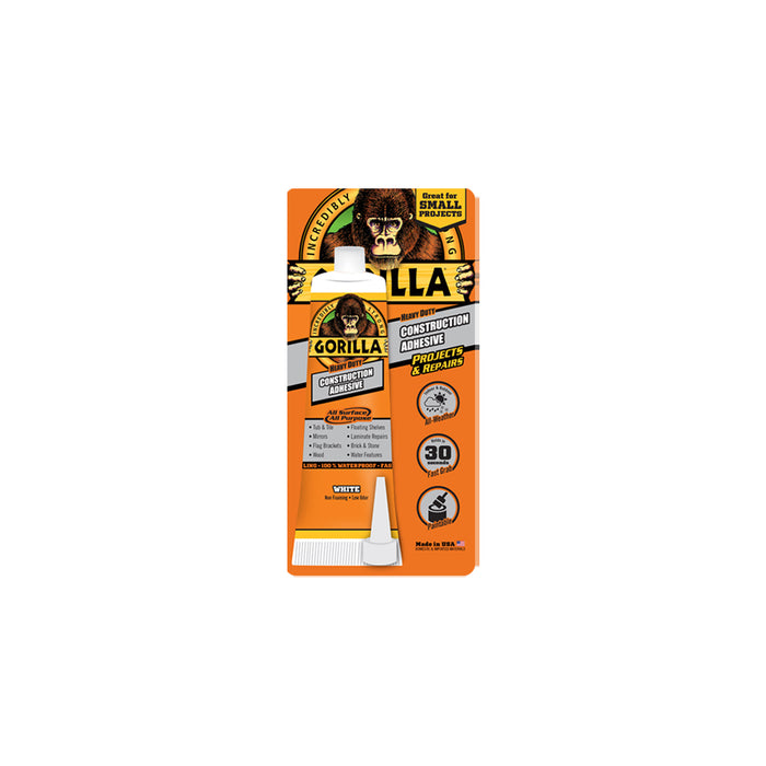 GORILLA Heavy Duty Construction Adhesive (WHITE)