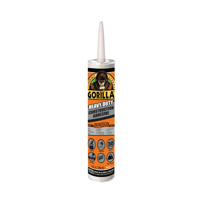 GORILLA Heavy Duty Construction Adhesive (WHITE)