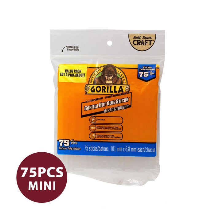 GORILLA Hot Glue Stick Mini (6MM)