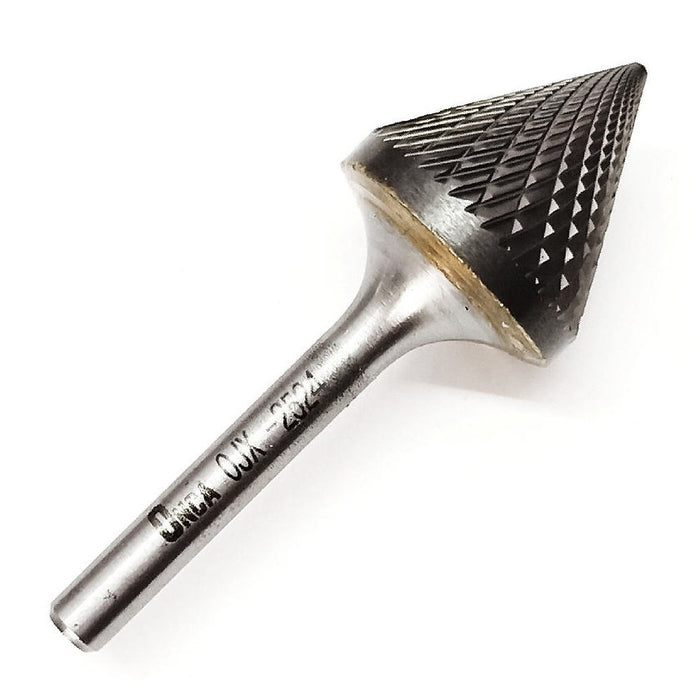 ONCA OJX Tungsten Carbide Rotary Burr 60° Cone Sharp Pointed
