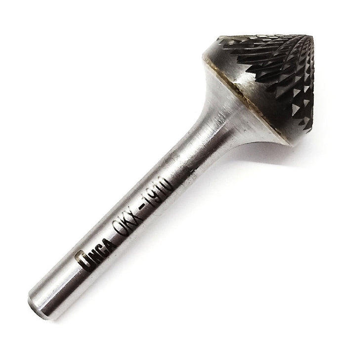 ONCA OKX Tungsten Carbide Rotary Burr 90° Cone Sharp Pointed