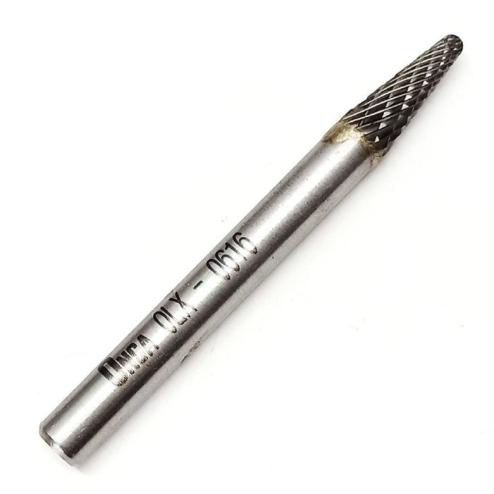 ONCA OLX Tungsten Carbide Rotary Burr Conical Ball Nose (Taper Shape)