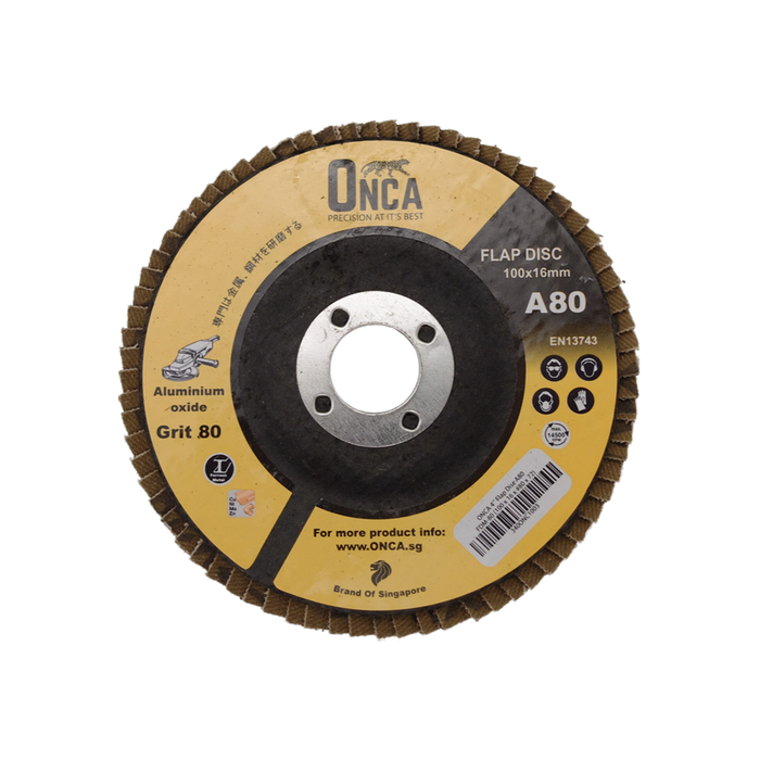 ONCA FDM Flap Disc For Metal Grinding (Red)