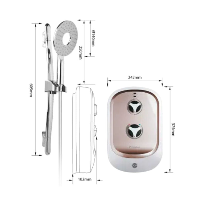 707 PRINCETON Instant Water Heater