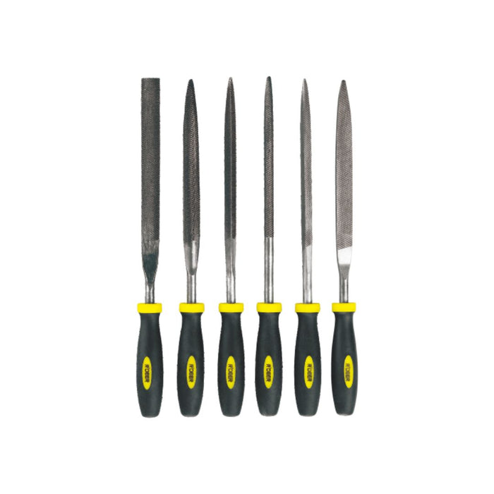 ROBUST DEER RT-F013 Needle File Set 5X180MM (6 Pieces)