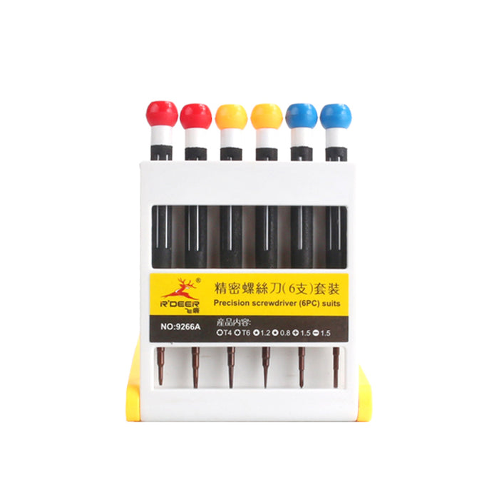ROBUST DEER 9266A Precision Screw Driver Set (6 Pieces)