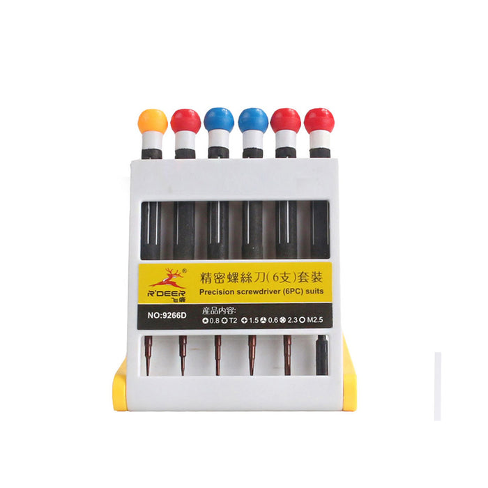 ROBUST DEER 9266D Precision Screw Driver Set (6 Pieces)