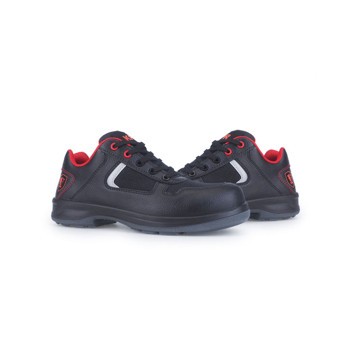 KPR S-885 Black Low Cut Lace Up Safety Shoe