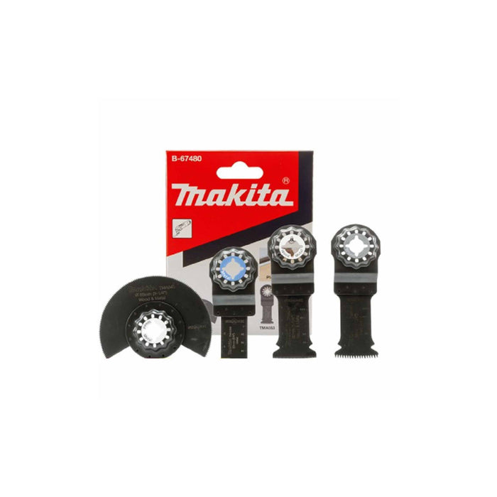 MAKITA B-67480 Multi-tool Starlock Plunge Cut Set (4 Pieces)