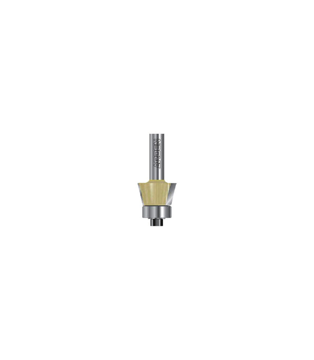 ARDEN A0206034 1/4" Shank Bevel Trim Router Bit (1/4"X15°X9/32") #124