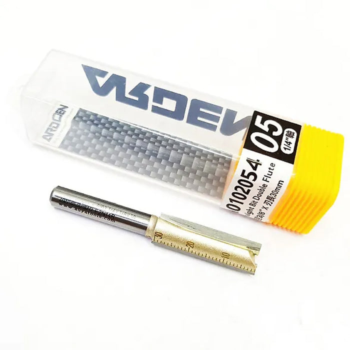 ARDEN A0102054 Straight Router Bit (1/4"X3/8"X30MM)
