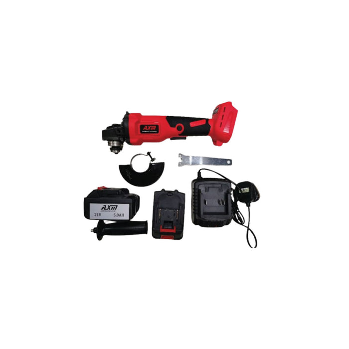 AMAX AXM AX4 21V Cordless Brushless Angle Grinder Set 4" (5.0Ah)