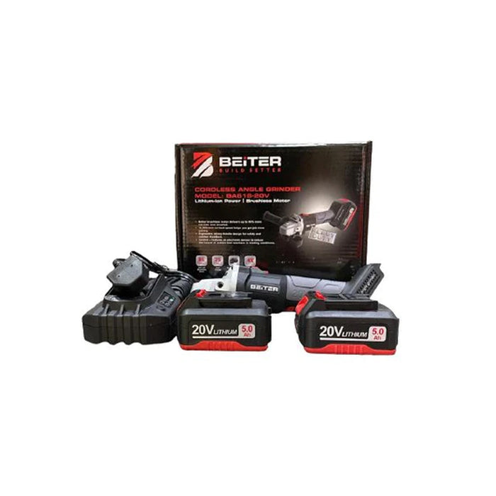 BEITER BA618 20V Cordless Angle Grinder 4" (BARE TOOL)