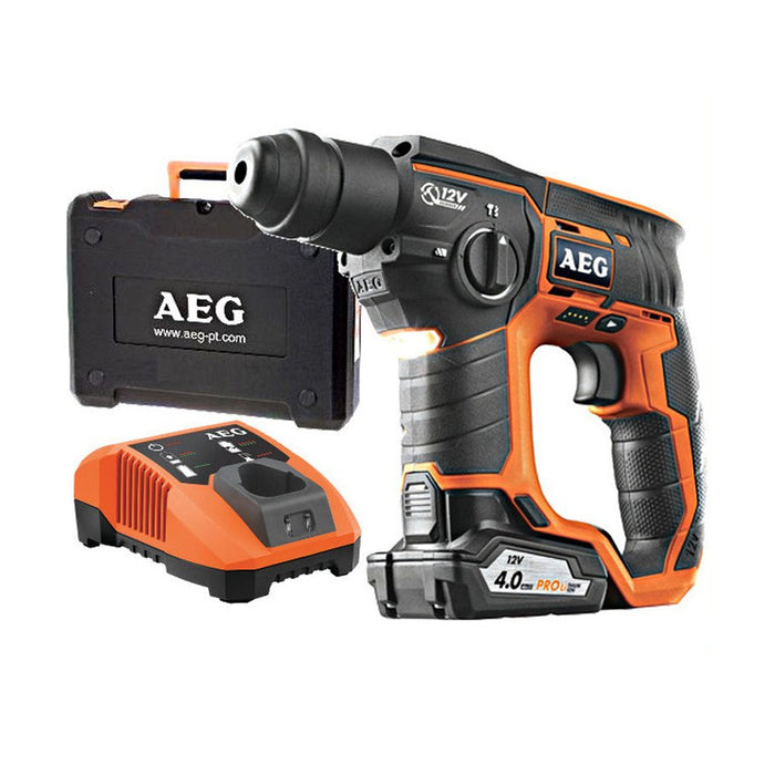 AEG BBH12LI-402C 12V Rotary Hammer Kit