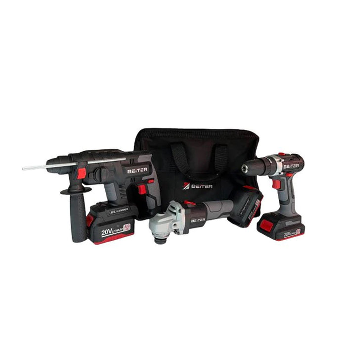 BEITER BTKIT02 20V Cordless Combo Kit (BA618+BT430+ BRH70)