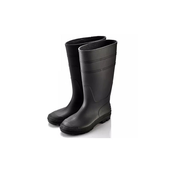 Black Rubber Boots (Size 5-11)