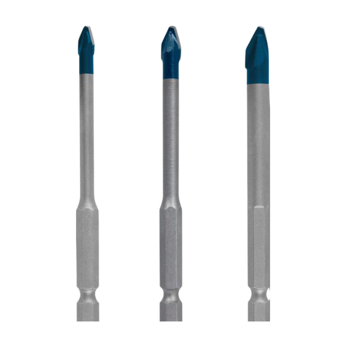 BOSCH 3 Pieces Expert Hex-9 Hard Ceramic Drill Bit Set (5/6/8 MM)