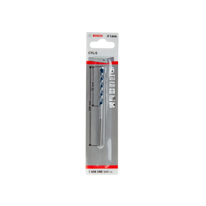 BOSCH CYL-5 Granite Drill Bit (100MM Long)