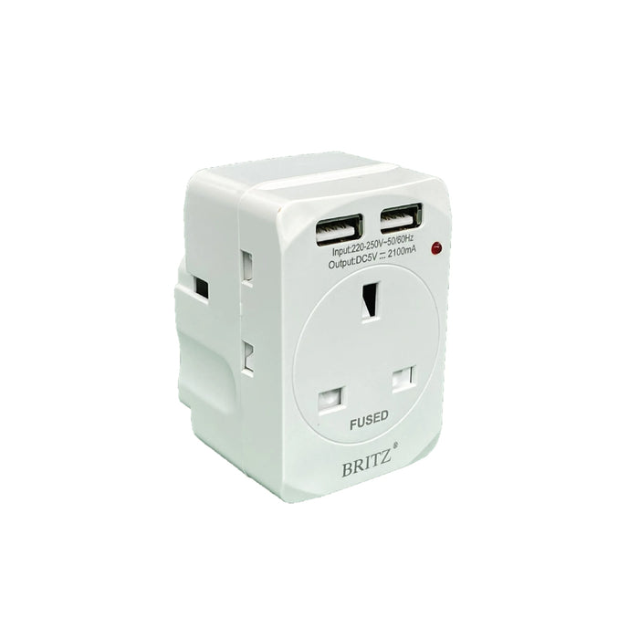 BRITZ BR-221U Multi Plug (USB Port)