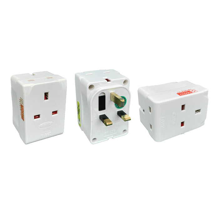 BRITZ BR-928 Multi Plug Adapter (13A)